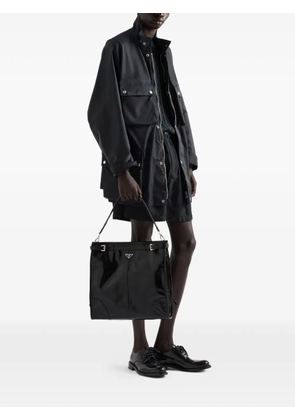 Prada Bonnie leather shoulder bag - Black
