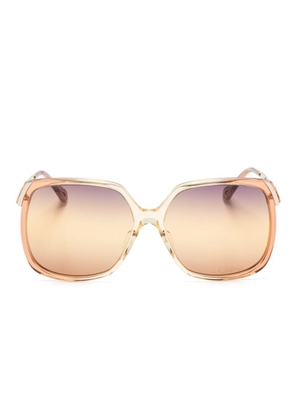 Chloé Eyewear square-frame sunglasses - Orange