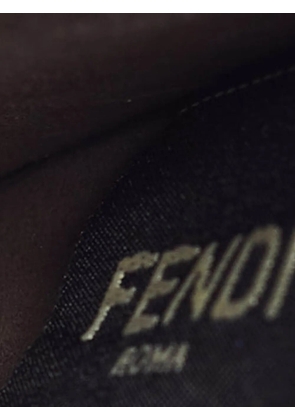 Fendi Pre-Owned O'Lock FF-logo phone pouch - Gold
