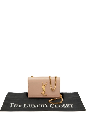 Saint Laurent Pre-Owned small leather Kate shoulder bag - Neutrals