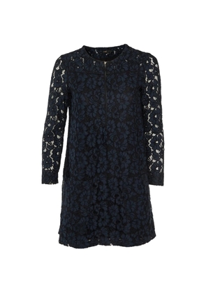 Maje floral-lace mini dress - Blue
