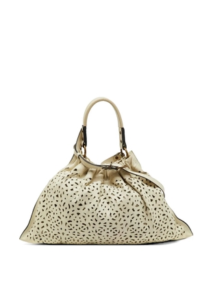 Marni Pre-Owned cut-out oversized shoulder bag - Neutrals