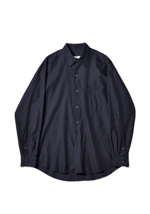 Kaptain Sunshine chest-pocket shirt - Blue