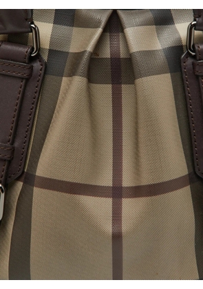 Burberry Pre-Owned Lowry Smoked Check tote bag - Neutrals