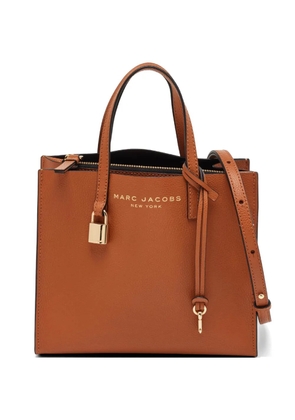 Marc Jacobs Vintage mini Grind leather tote bag - Brown