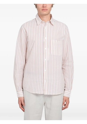 SAMSOE SAMSOE Saryan J striped shirt - White