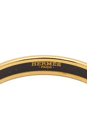 Hermès Pre-Owned Caleche enamel bangle - Pink