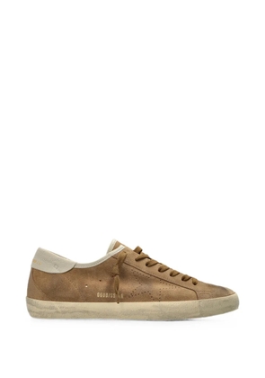 Golden Goose Super-Star distressed sneakers - Brown
