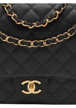 CHANEL Pre-Owned 2011 Chanel Double Flap shoulder bag - Black