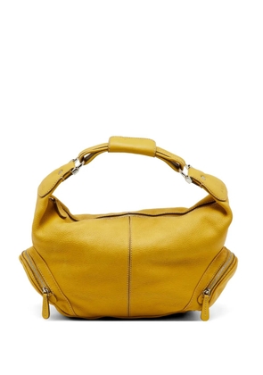 Tod's Vintage Charlotte leather tote bag - Yellow