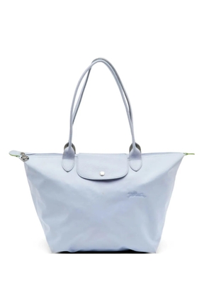 Longchamp Le Pliage snap-button tote bag - Blue