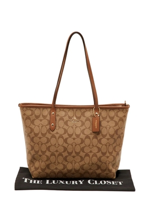 Coach Vintage City leather tote bag - Neutrals
