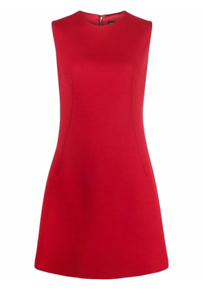 Dolce & Gabbana sleeveless virgin wool mini dress - Red