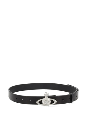 Vivienne Westwood Orb crystal-embellished belt - Black