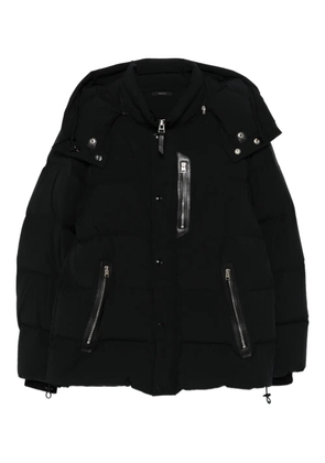 TOM FORD hooded puffer jacket - Black