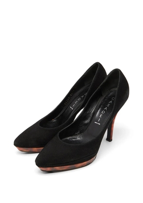 Casadei Vintage platform pumps - Black
