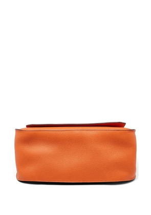 Hermès Pre-Owned 2009 Jypsiere leather cross body bag - Orange