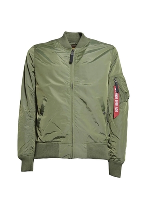 Alpha Industries zip-up bomber jacket - Green