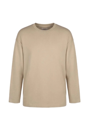 Kaptain Sunshine long-sleeve cotton T-shirt - Neutrals