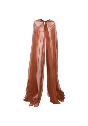 Maria Lucia Hohan Celestina cape - Brown