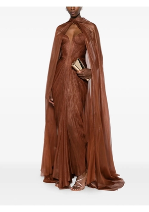 Maria Lucia Hohan Celestina cape - Brown