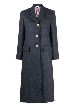 Thom Browne single-breasted wool coat - Blue