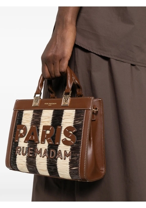 RUE MADAM PARIS mini Tangeri tote bag - Brown