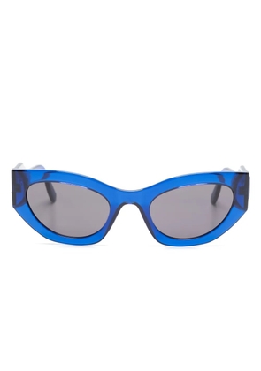 Karl Lagerfeld cat eye-frame sunglasses - Blue