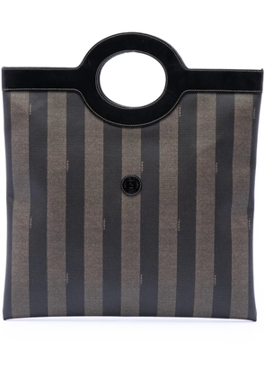Fendi Pre-Owned 20th Century Pequin Coated Canvas tote bag - Brown