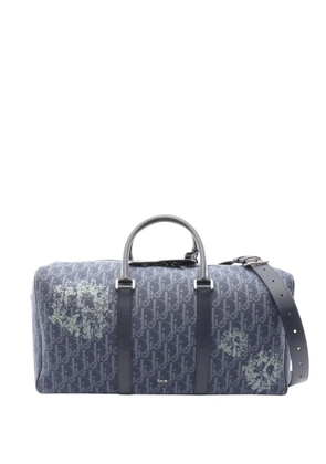 Christian Dior Pre-Owned 2021-2026 Oblique Canvas Tears Lingot 50 travel bag - Blue