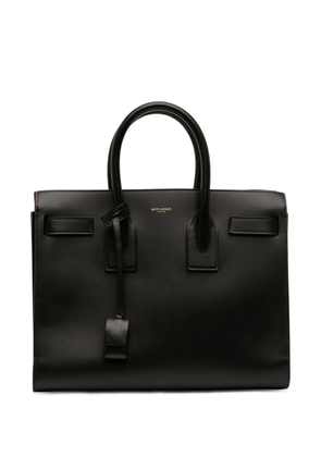 Saint Laurent Pre-Owned 2014 Small Smooth Leather Sac De Jour satchel - Black