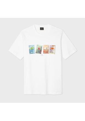 PS Paul Smith White 'Seeds' Print T-Shirt