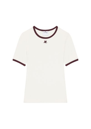 Signature contrast t-shirt