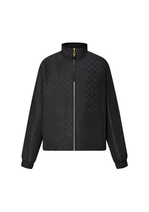 Monogram zip-up jacket