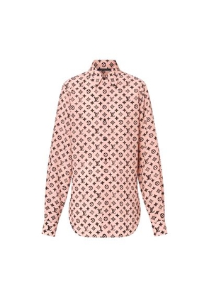Washed Monogram Silk Shirt