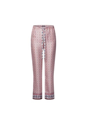 Scarf Print Pajama Pants