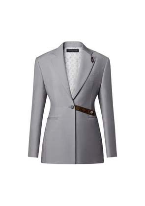 Blazer Jacket W Chain Detail