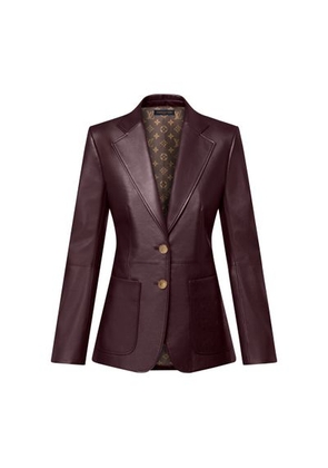 Leather Blazer Jacket