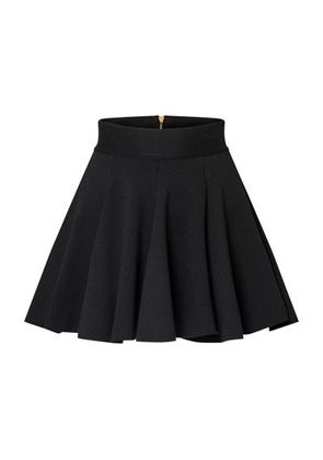 Flared Knit Skirt