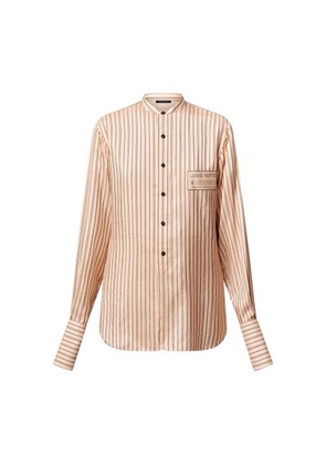 Collarless Neverfull Stripes Shirt