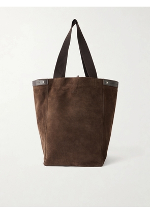 NN07 - Grip Tote 90025 Suede Tote Bag - Men - Brown