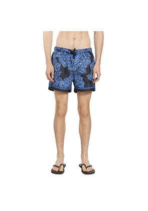 Swim shorts with Pompom print