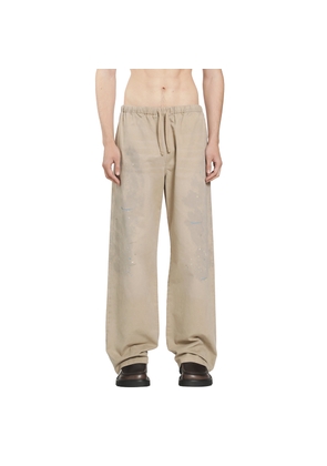 Washed Twill Pants