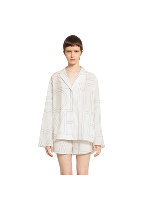 Monogram Cotton PJ Top