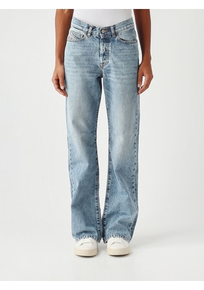 DIESEL Jeans Woman color Denim