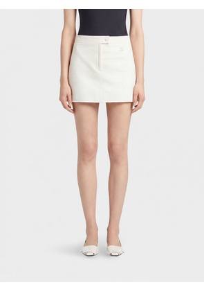 COURRÈGES Skirt Woman color Ivory