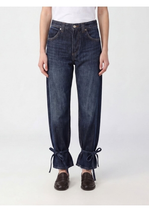 E. L.V. DENIM Jeans Woman color Blue