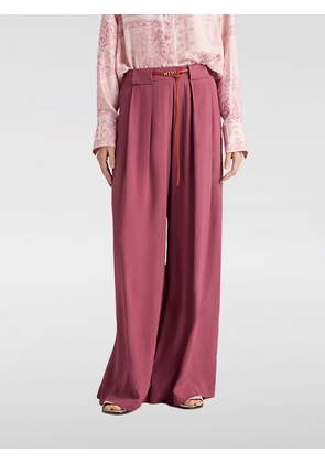 MOMONÌ Pants Woman color Plum