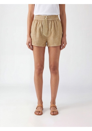 OSÉREE Shorts Woman color Gold
