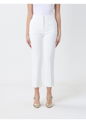 ELISABETTA FRANCHI Pants Woman color Yellow Cream